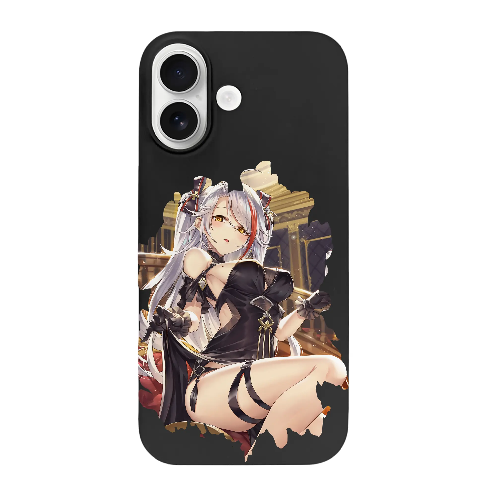 アズールレーン グッズ,プリンツ・オイゲン - iPhone 17 シリーズ シリコンケース 薄型 耐衝撃 指紋防止 ソフトタッチカバー 精密フィット 傷防止 保護ケース iPhone 17/17 Air/17 Pro/17 Pro Max 対応